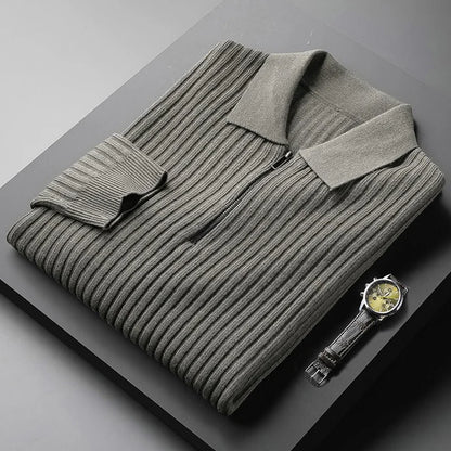 Premium herentrui met polokraag - zacht en comfortabel