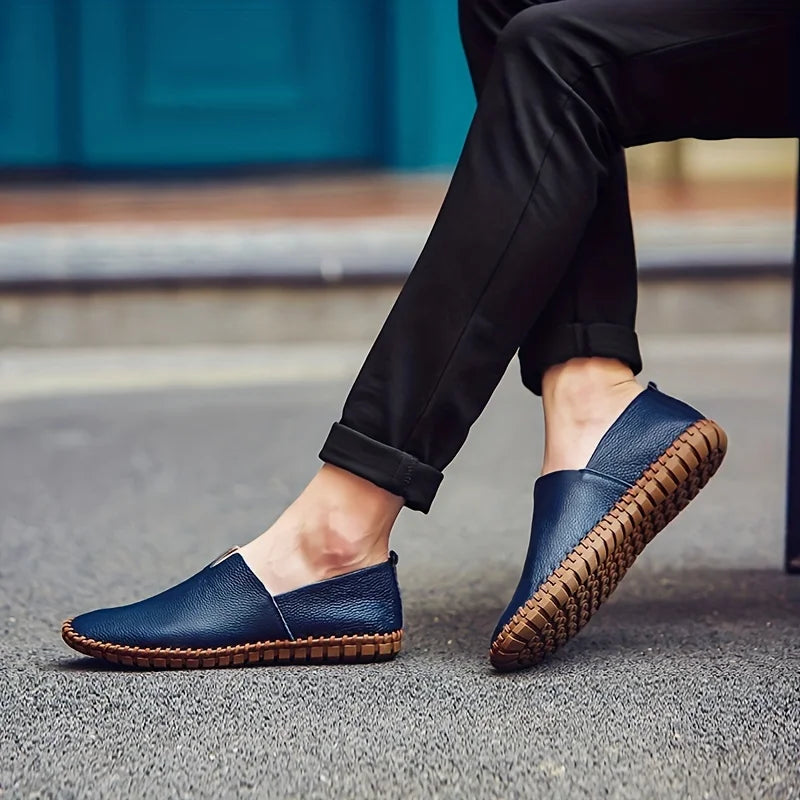 Matt - Elegante herenloafers van echt leer