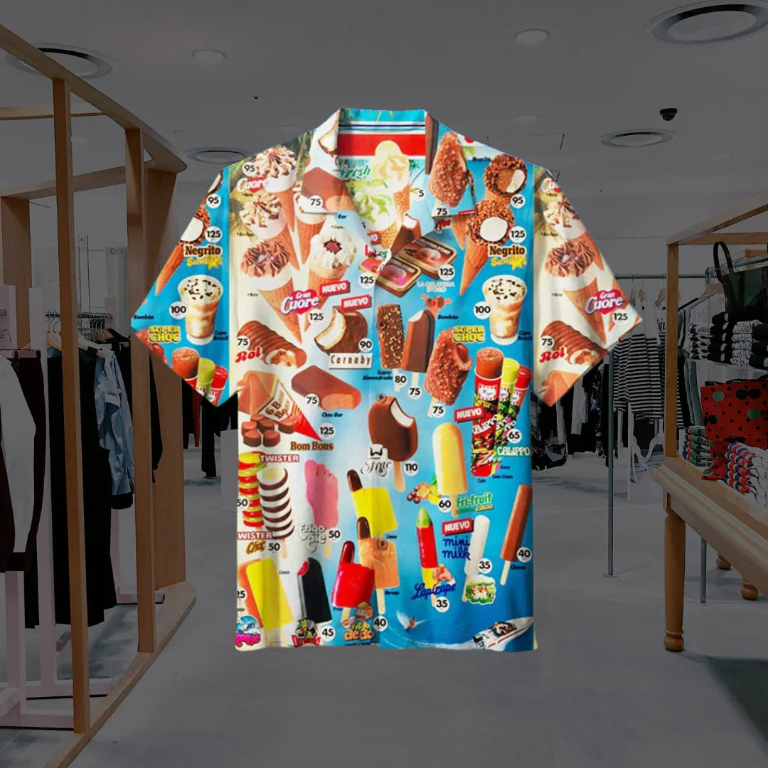 Vintage ijsshirt