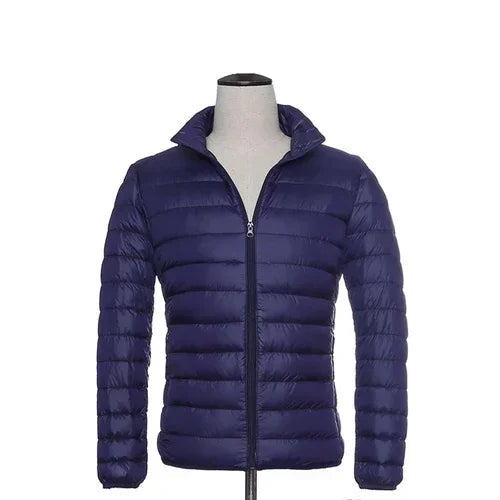 Ultralicht donsjack - capuchon - ritssluiting - lichtgewicht pufferjack - winterjassen voor heren