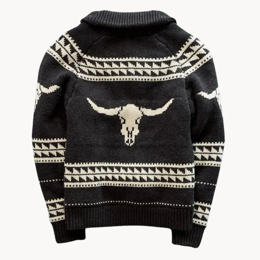 Buffel - robuust en verfijnd design pulloverjack voor heren