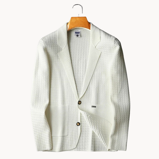 Remus - luxe herenblazer met passtuk