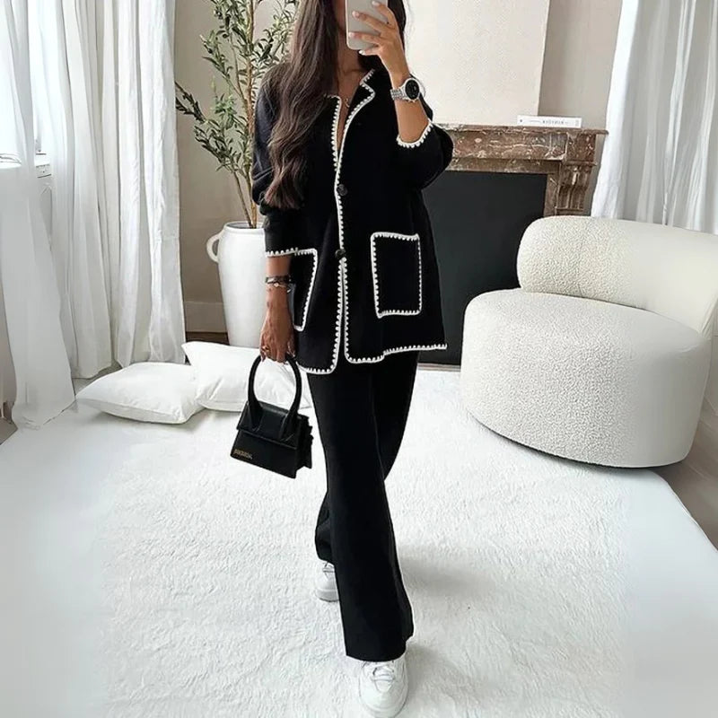 Carlota - elegante damesvestbroekset op maat gemaakt