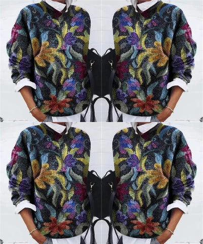 Modieuze bloementrui