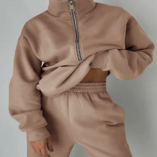 Elsiem | comfortabel trainingspak voor dames | rits