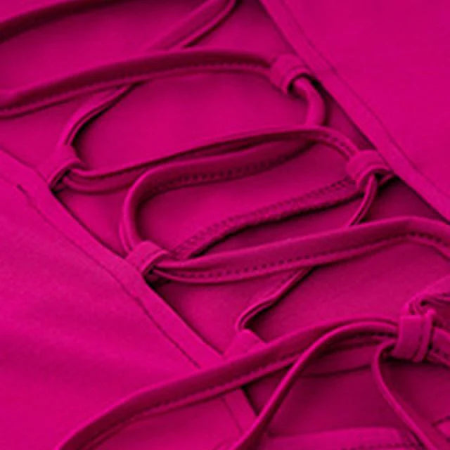 Julia - beige midi swingjurk