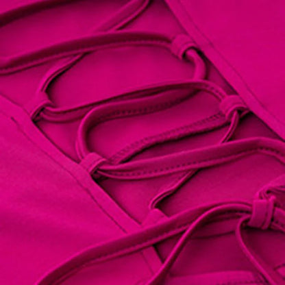 Julia - beige midi swingjurk