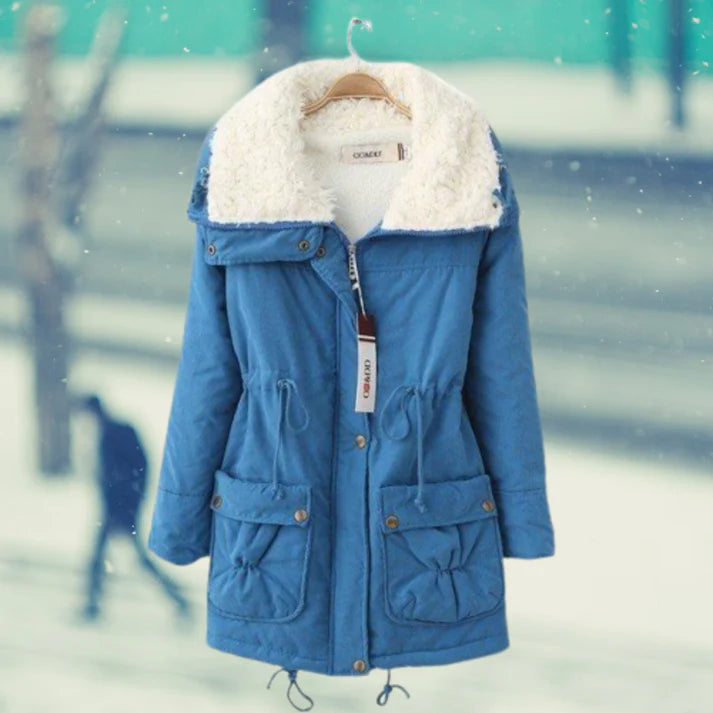 Yinara - fleece winterjas voor dames