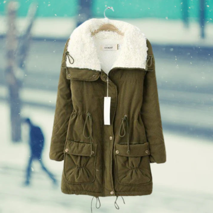 Yinara - fleece winterjas voor dames