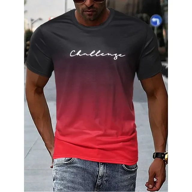 Tate | vintage heren t-shirt met kleurverloop