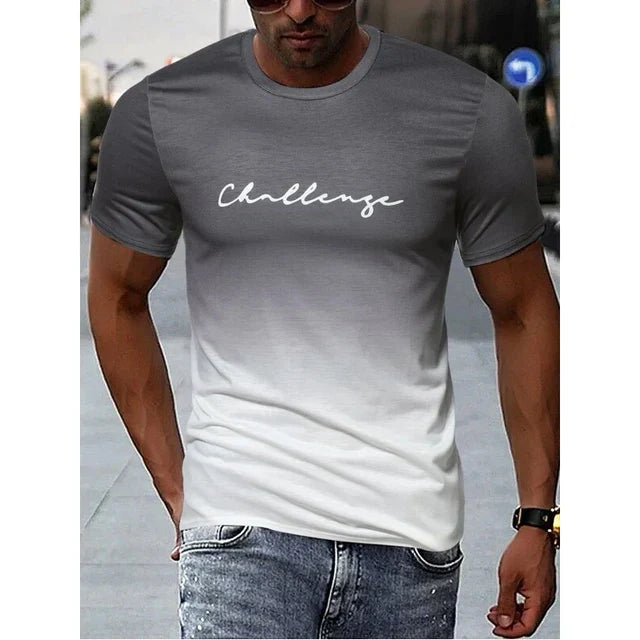 Tate | vintage heren t-shirt met kleurverloop
