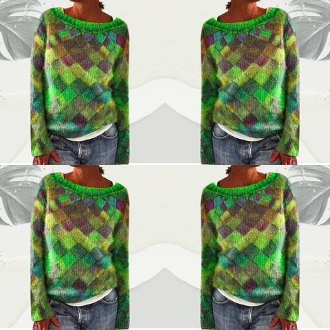 Maya - trui in stedelijke stijl