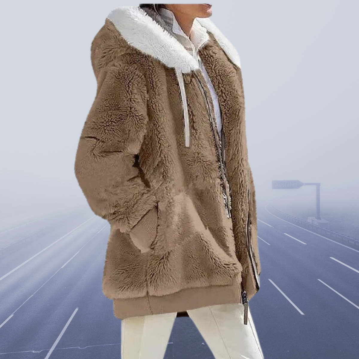 Oversized teddyjack voor dames | gezellig en warm | winterjas