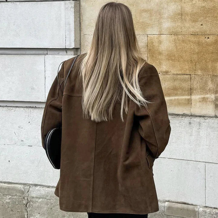Lilly – suède jasje vintage