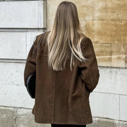 Lilly – suède jasje vintage