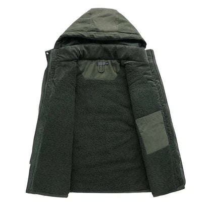 Robuuste herenjas met warme binnenvoering en stijlvol design