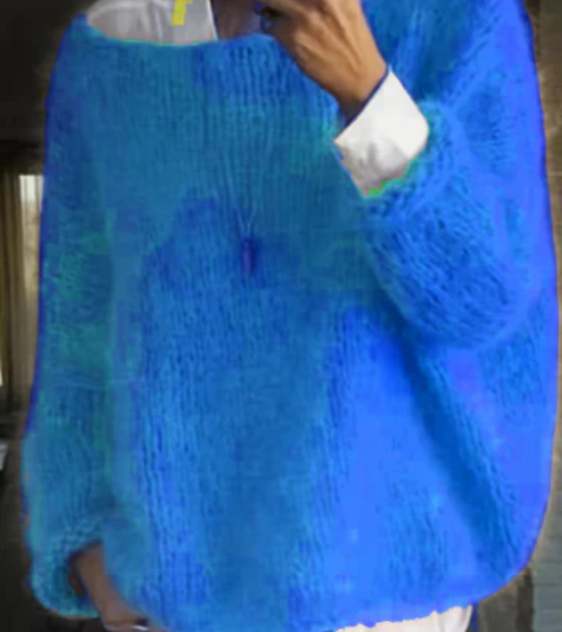 Oversized gebreide damestrui | zacht en gezellig