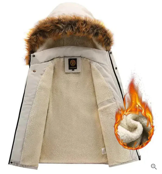 Hoge kwaliteit waterdichte winterjas voor heren