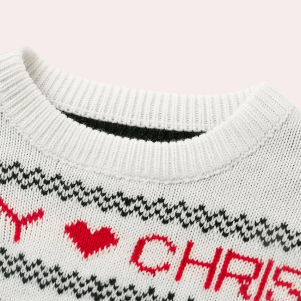 Feona - Elegante dames kersttrui met stijl