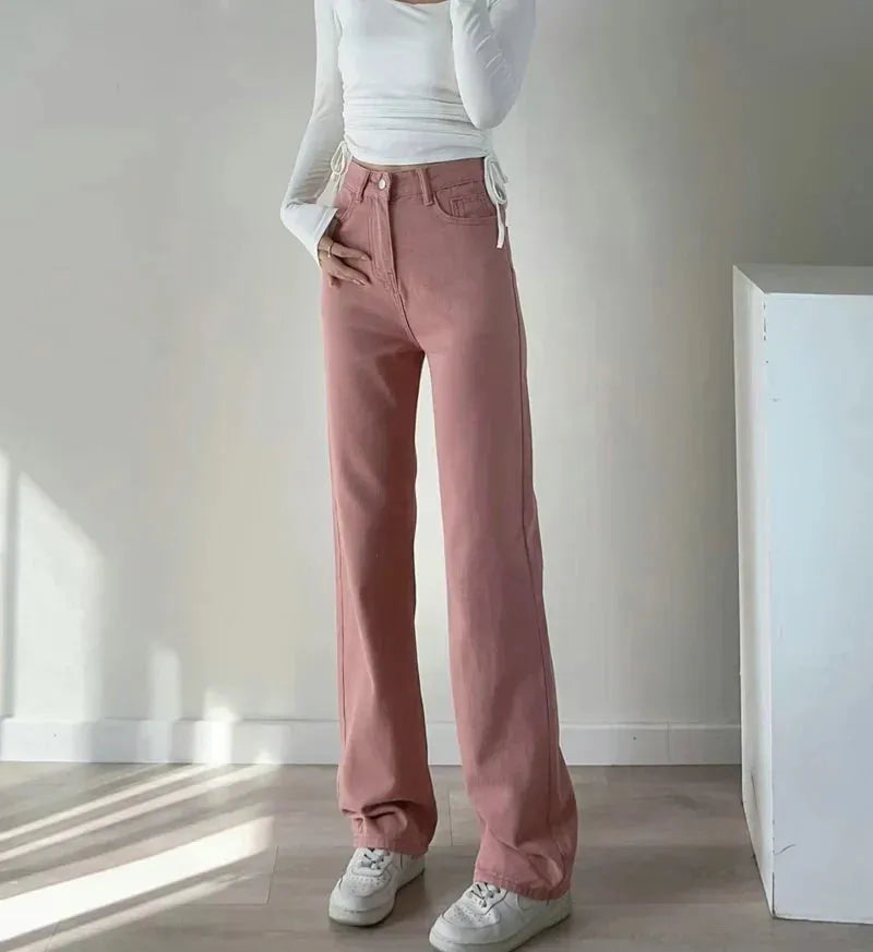 Winterjeans voor dames, recht model, casual & stijlvol
