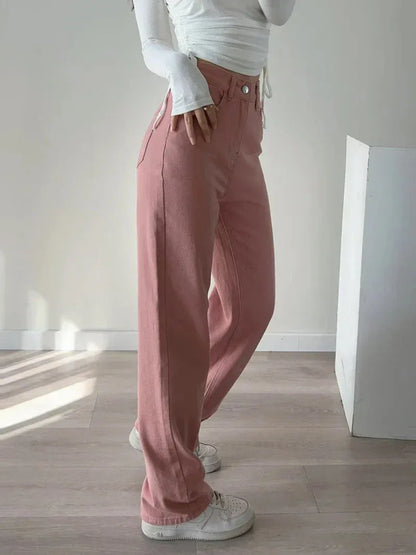 Winterjeans voor dames, recht model, casual & stijlvol