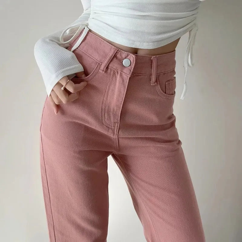 Winterjeans voor dames, recht model, casual & stijlvol