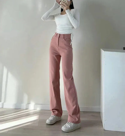Winterjeans voor dames, recht model, casual & stijlvol