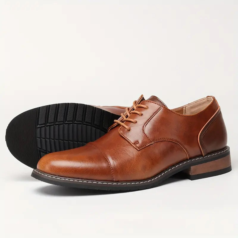Harrison - stevige vintage derbyschoenen voor heren