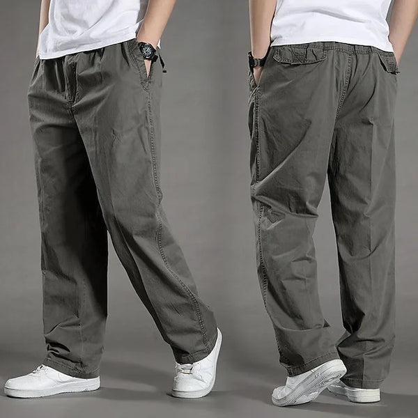 Adam - cargobroek met elastische tailleband