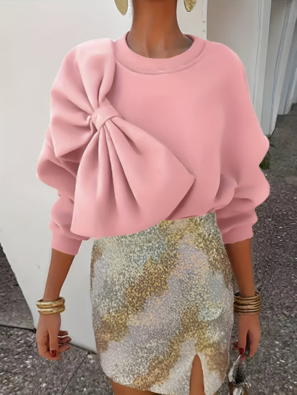 Neysha | stijlvolle sweater met grote strik