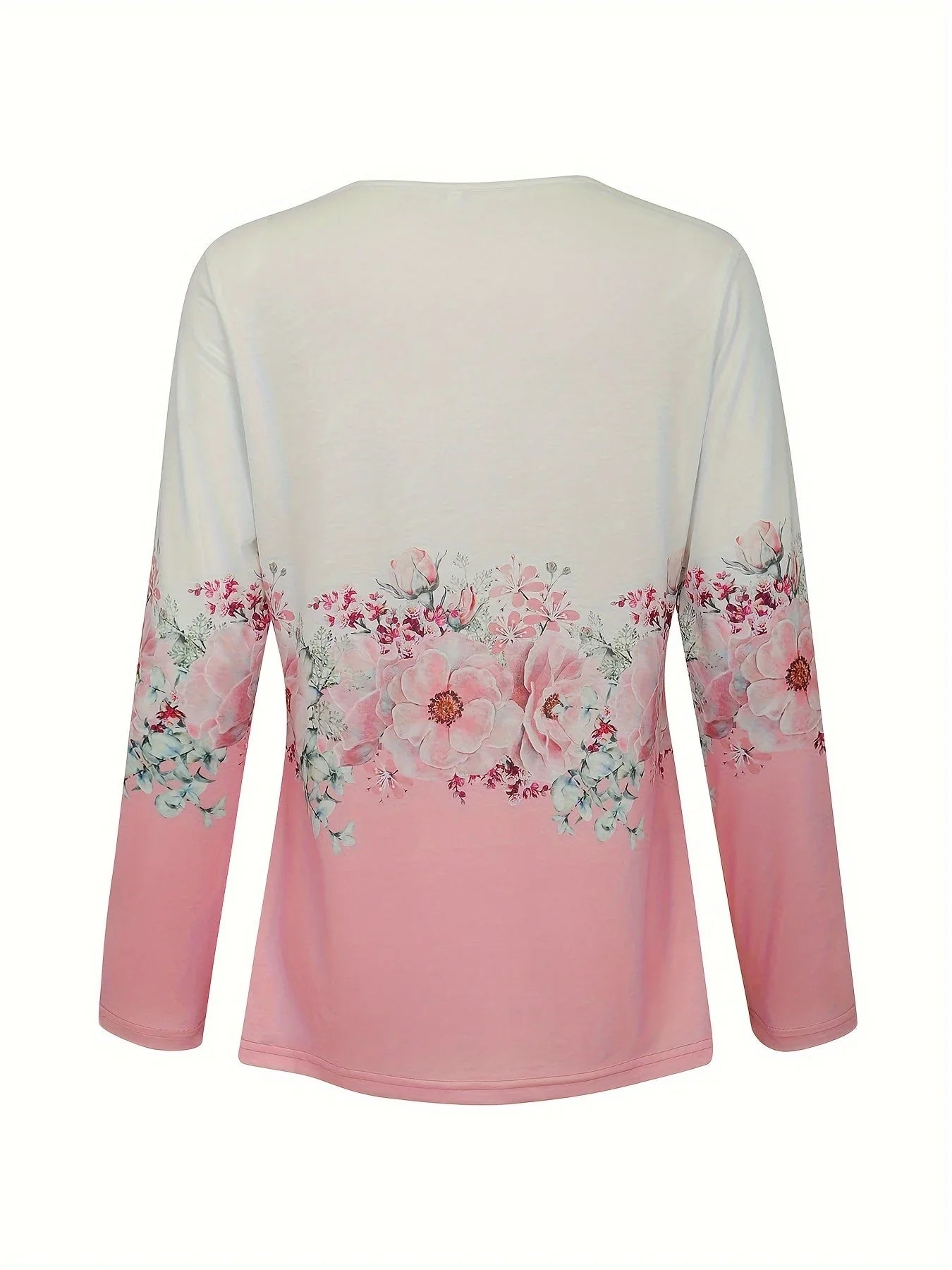 Gretchen | t-shirt met bloemenpatroon en kanten details