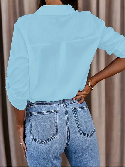 Solveig - relaxte vrijetijdsblouse voor dames