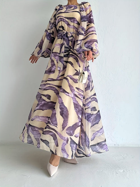 Zola | maxi-jurk met riem