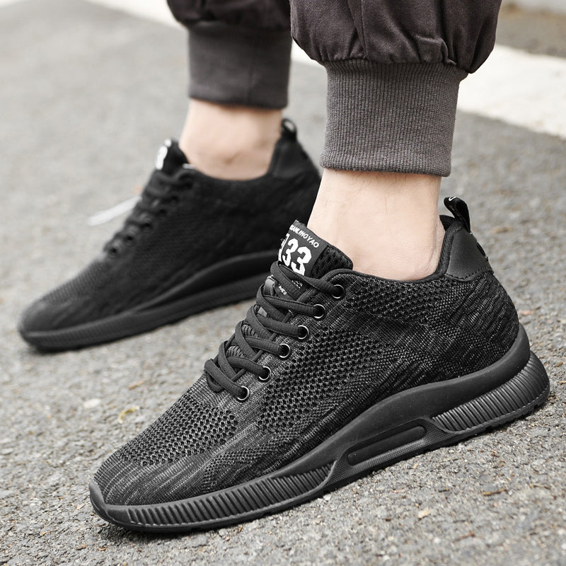 Comfortabele herensneakers met hakken