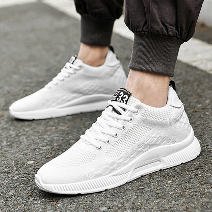 Comfortabele herensneakers met hakken