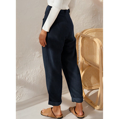 Ingrid - modieuze corduroy broek