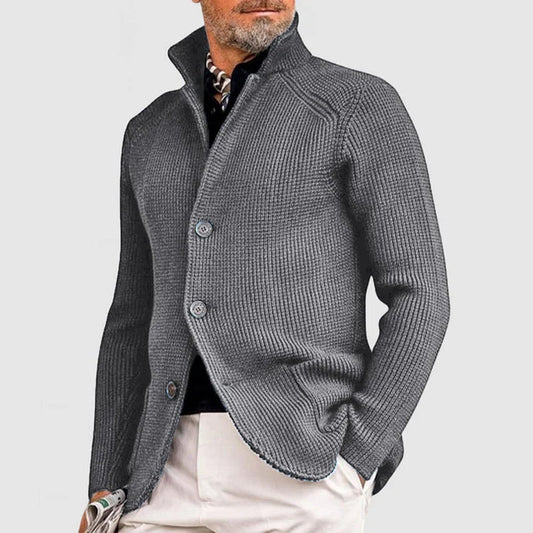 Kendu | herenjas met elegante revers en gebreide zak