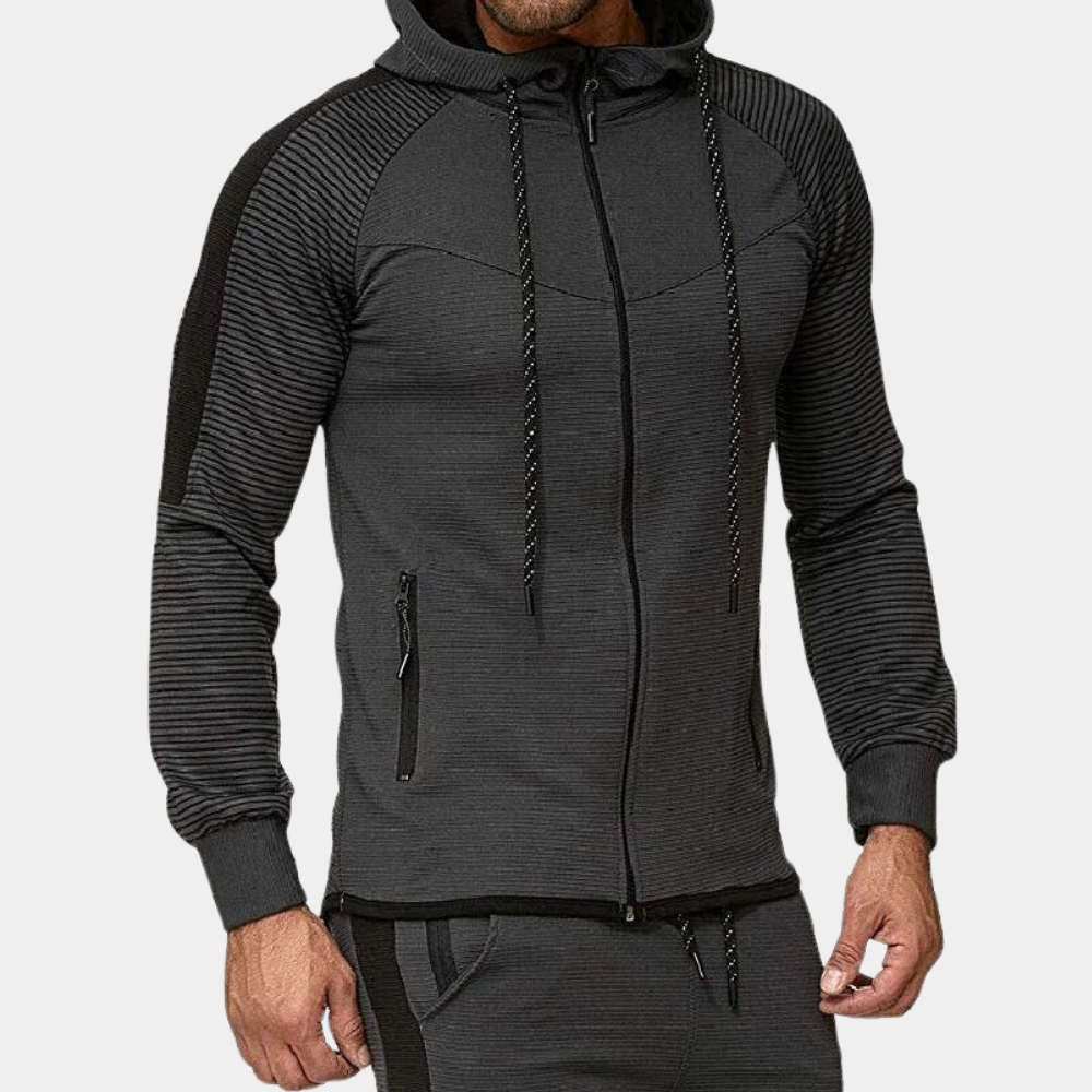 Niko - stijlvolle herenjas met capuchon voor een moderne look
