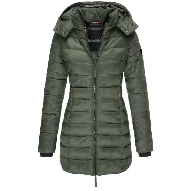 Zara - donsjack met capuchon