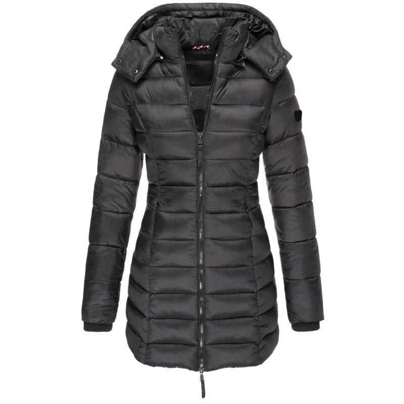 Zara - donsjack met capuchon