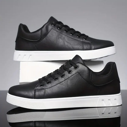 Comfortabele heren veterschoenen met comfortabele zool