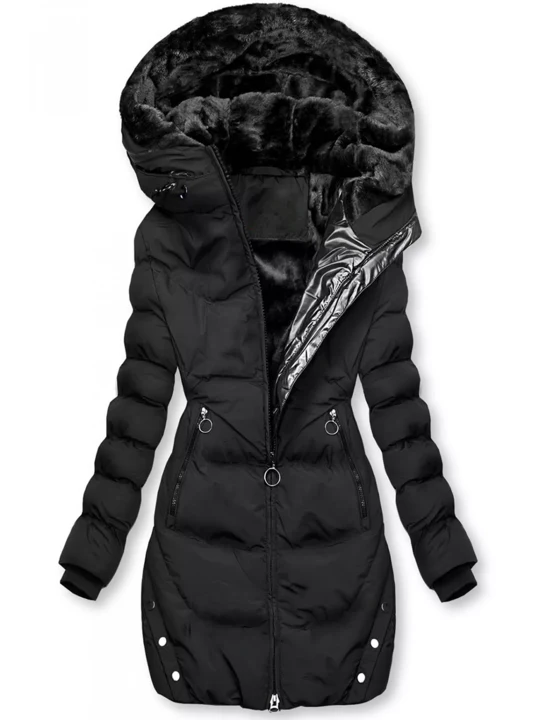 Gevoerde winterjas voor dames