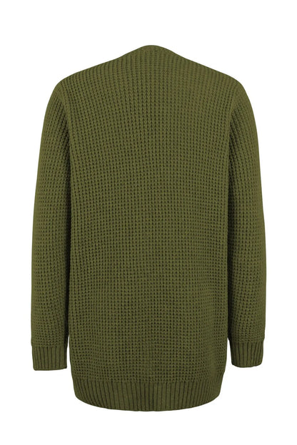 Uliana - elegant lang damesvest met v-hals