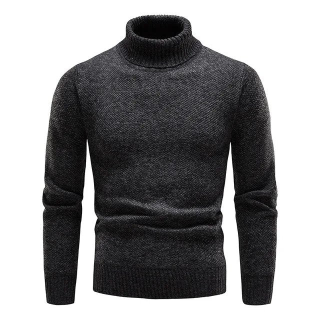 Comfortabele en elegante herentrui met col