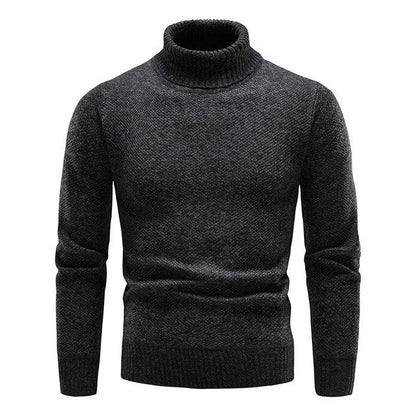 Comfortabele en elegante herentrui met col