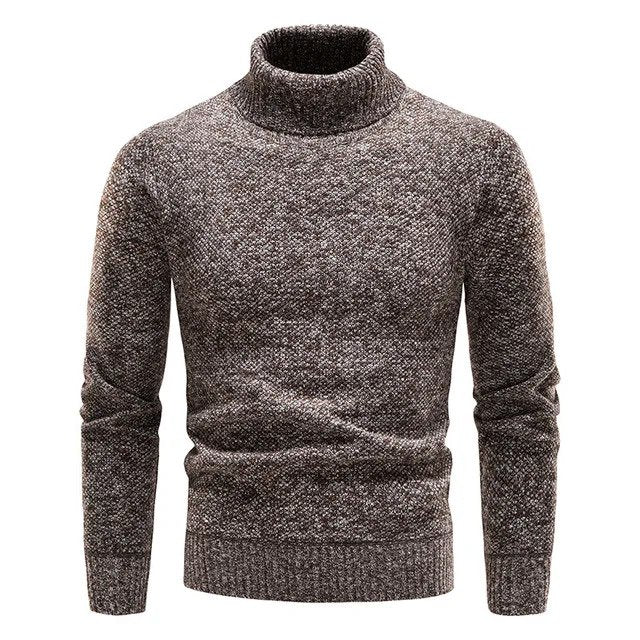 Comfortabele en elegante herentrui met col