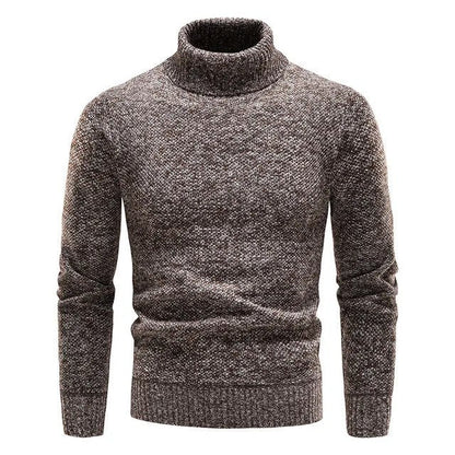 Comfortabele en elegante herentrui met col
