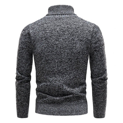 Comfortabele en elegante herentrui met col