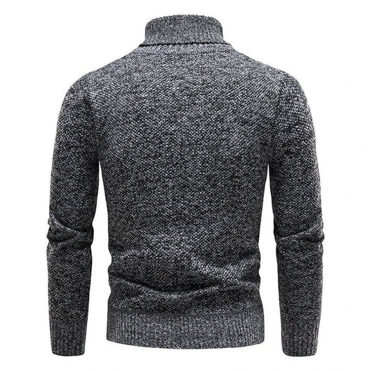 Comfortabele en elegante herentrui met col