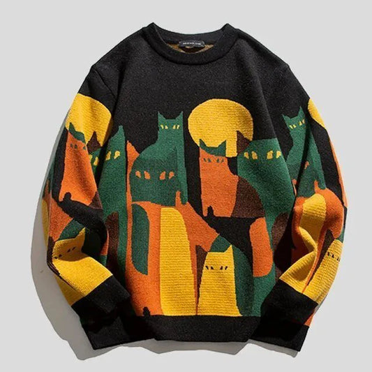 Purrpatch - unisex sweatshirt met kat